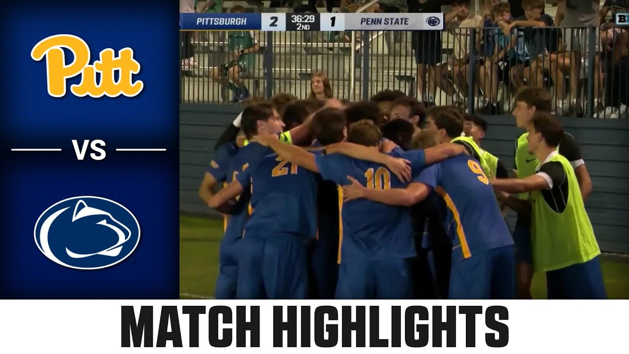 Pitt vs. Penn State Match Highlights | 2026 ACC Men's Soccer