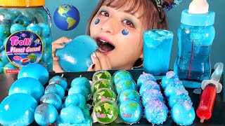 [ASMR] Eat Earth Gummy  / [Eating Sound] Planet Gummy!