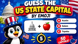 Information Can You Guess the U.S. State Capital 🇺🇸🏛️ | 50 Capitals Quiz News