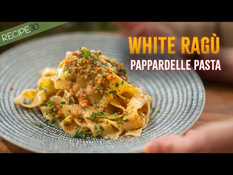 White Rag Pappardelle - Rag Bianco