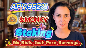 😴 Made $500 While Sleeping! Staking MONKY (Mining Tutorial) – The Most Stable Project in Crypto! 🔥