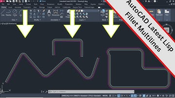 New AutoCAD Lisp: Master Multiline Styles & Fillet Like a Pro!