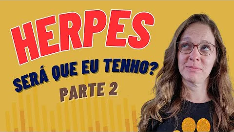Como é a ferida do herpes?