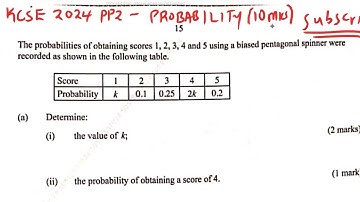 𝐊𝐂𝐒𝐄 𝟐𝟎𝟐𝟒 𝐏𝐀𝐏𝐄𝐑 𝟐 ~ 𝐏𝐑𝐎𝐁𝐀𝐁𝐈𝐋𝐈𝐓𝐘 𝐒𝐏𝐀𝐂𝐄 𝐐𝟐𝟐 (𝟏𝟎 𝐌𝐀𝐑𝐊𝐒) 𝐂𝐎𝐑𝐑𝐄𝐂𝐓 𝐕𝐄𝐑𝐒𝐈𝐎𝐍