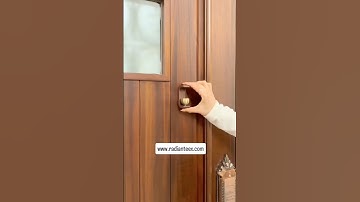#Wooden Door Chime Beech Brass Bell Dopamine#Door Bell for Home, #Decorative Magnetic Doorbell