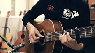 Абай - көзімнің қарасы на гитаре / Секен Тұрысбеков ақ жауын на гитаре (cover fingerstyle)