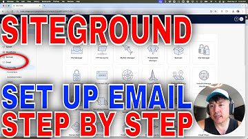 ✅ Hoe u e-mail instelt voor een Siteground-domein🔴
