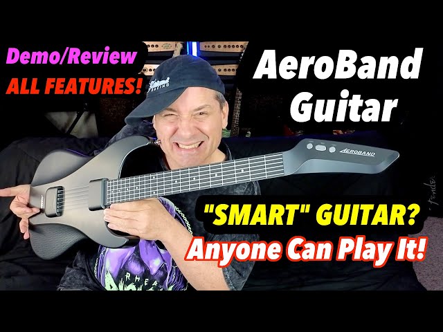 Smart AeroBand guitar review！ #guitar #aerobandguitar #guitars #aeroba, Guitar Review