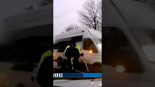 ❗️ Пьяный водитель маршрутки задержан сотрудниками ГАИ #бобруйск360 #гаи #дтп