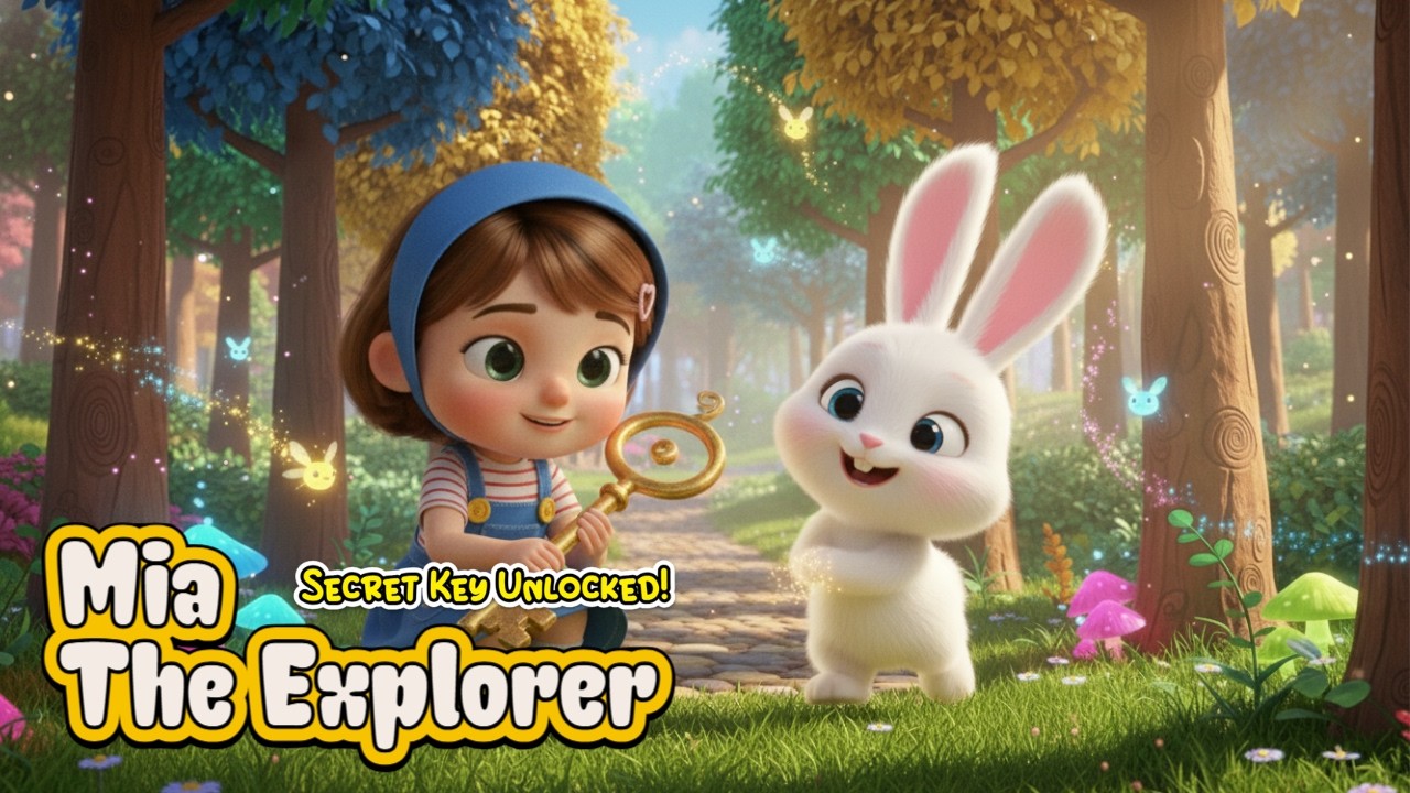 Mia Finds a Magical Key in the Jungle + Kids Adventure Songs | Mia Magic World #kidssongs