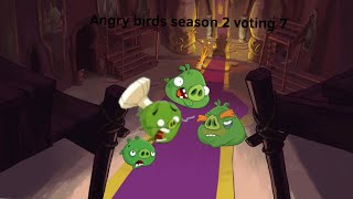 Angry Birds Season 2 Voting 7Voting Ended