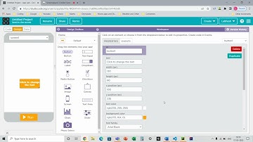 Code.org course - video 1 How to print hello world with a click of a button