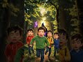 Char Dost aur Jadugar-Part Final #moralstories #lifeisbutadream  #shorts #urdustories #ghibli