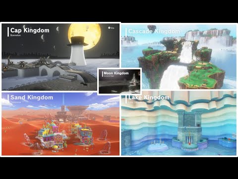 Explaining The Super Mario Odyssey Kingdoms - YouTube