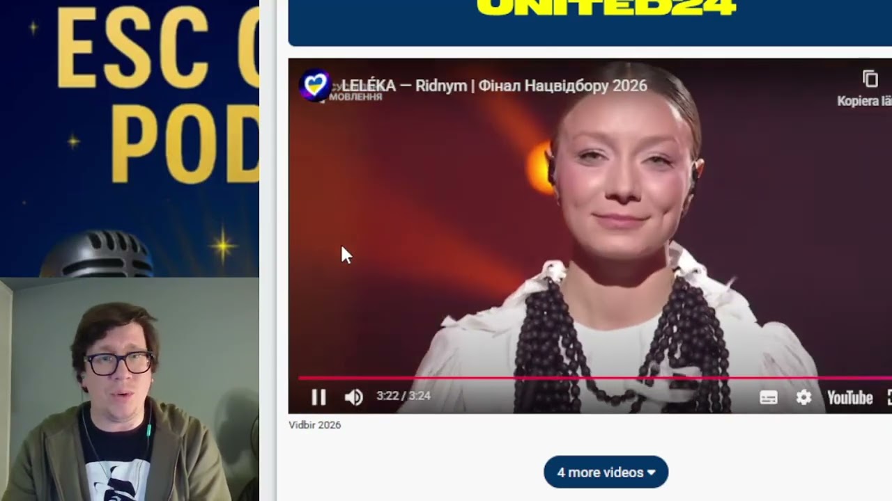 Лелека - "Ридным" | Украина 🇺🇦 | Eurovision 2026 Вьенна (6/35) 