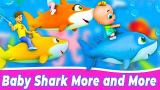 Baby Shark Dance + More Fun Cartoon Videos for Kids