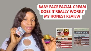 BABY FACE FACIAL CREAM REVIEW ||My Honest Review on Face to Face Baby Face Facial Cream| face cream screenshot 3