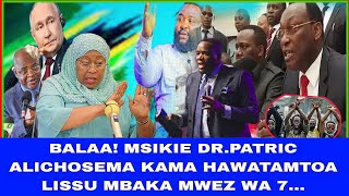 TROUBLE! LISTEN TO WHAT DR. PATRIC SAID IF THEY DON'T RELEASE LISSU BY JULY....