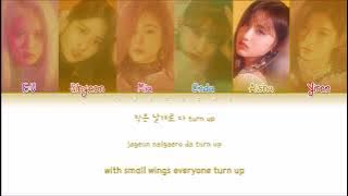 EVERGLOW , BON BON CHOCOLATE , easy lyrics