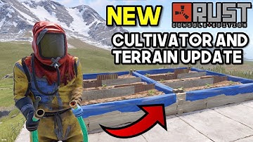 Rust Console UPDATE - Cultivator and Terrain FIRST LOOK (Mixing Table, Teas, and More!)