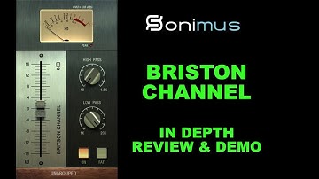Great sounding channel plugin Sonimus Britson Console in depth review and demo