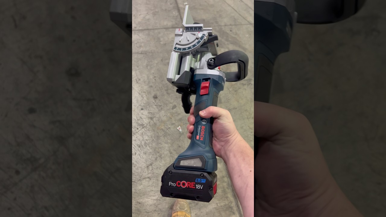 First look 👀 NEW 18V Bosch Biscuit Joiner - GFF 18V-22  