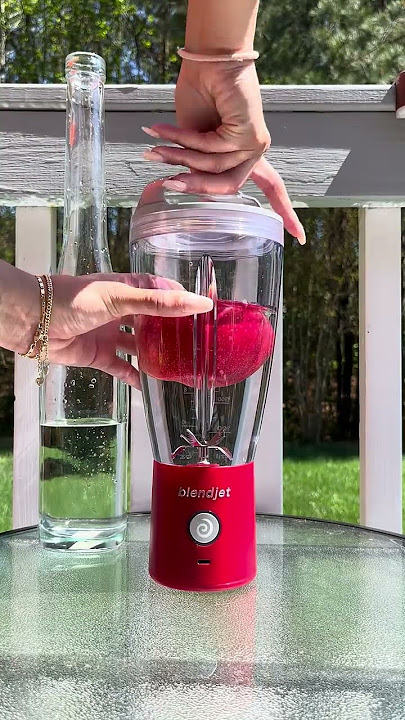 Easy Fresh Apple Juice in Seconds 🍏 | BlendJet Recipe!