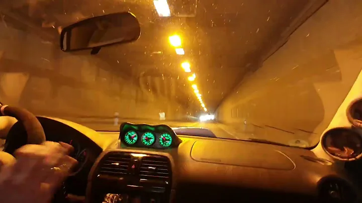 Subaru WRX STI straight cut gears through tunnel in mexico