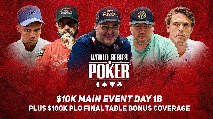 Phil Hellmuth Headlines Day 1B of 2025 WSOP Main Event!