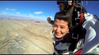 Skydive Moab - Miray's 1st jump