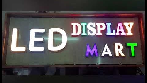 Led sign board - Signage Animator
