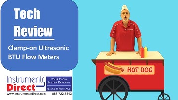 Tech Review:  Clamp-on Ultrasonic BTU / Energy  Flow Meter