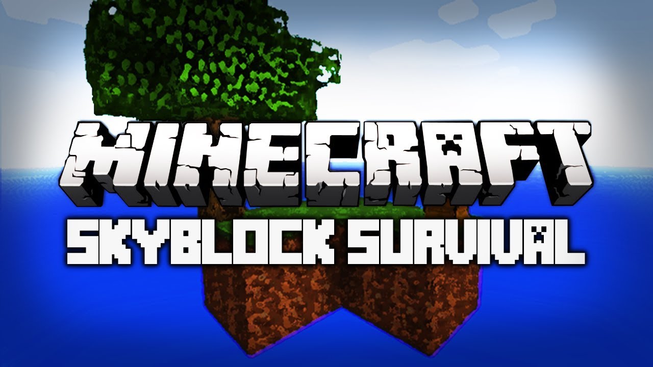 How to download minecraft pe sky block map - YouTube