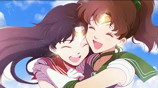 Laugh & Rejoice W Sailor Mars & Sailor Jupiter Guardians Of War & Protection