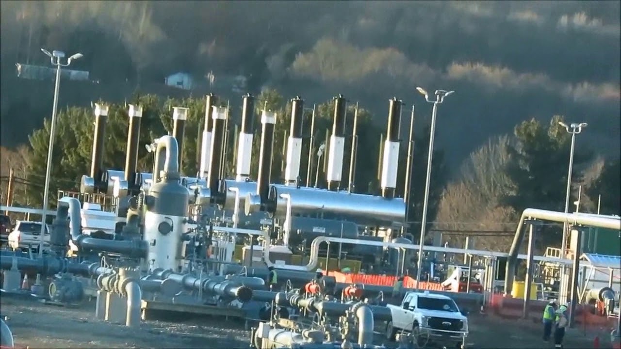 Potter Gas Compressor Station Brooklyn, Pa 112817 YouTube