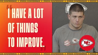 George Karlaftis: “I have a lot of things to improve.” | Press Conference 8/29 screenshot 5