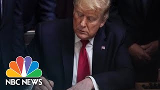 President Donald Trump Signs USMCA Trade Deal | NBC News (Live Stream Recording)