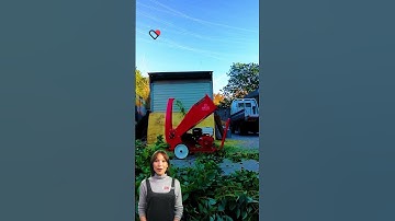 The tree branch shredder is portable and maneuverable #fcnfm #shorts #shredder #wood