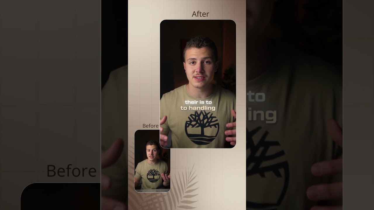 Before vs After Editing 🔥