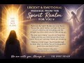 A Sacred Message From the Spirit Realm