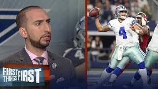 Dak Prescott a clock manager? DeAngelo Williams thinks so - Cris and Nick react | FIRST THINGS FIRST