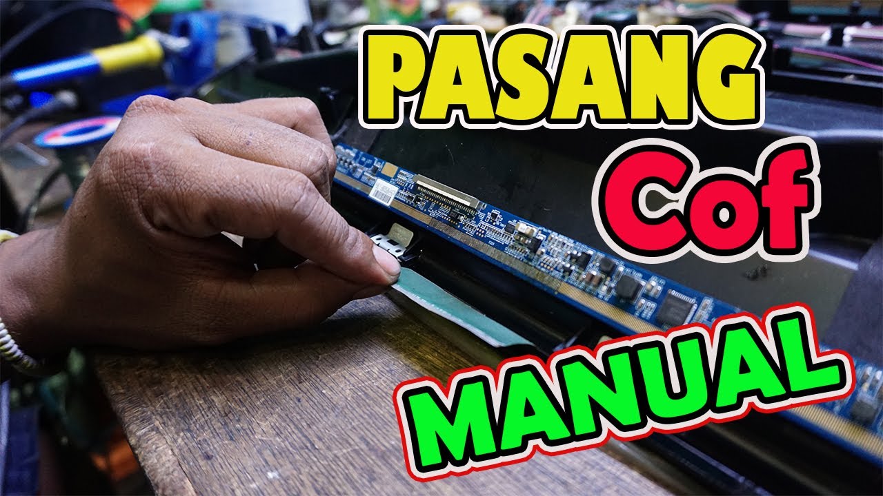 cara pasang cof tv led tanpa tab bonding
