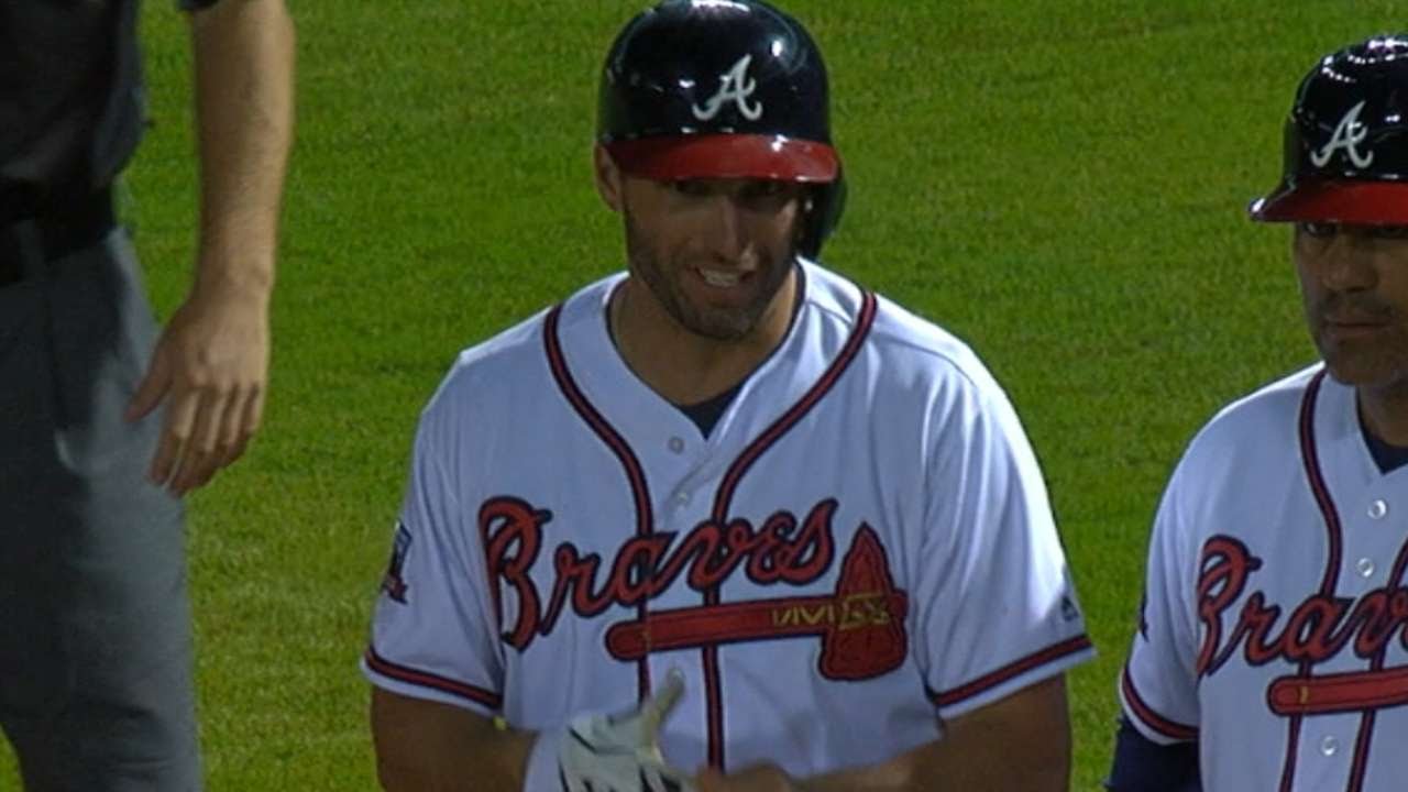 MIA@ATL: Francoeur hits four singles, drives in one