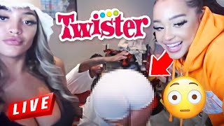 BLOU PLAYS TWISTER WITH 6 IG MODELS