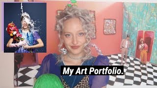 My Accepted Art Portfolio + how to get in to Art School in France