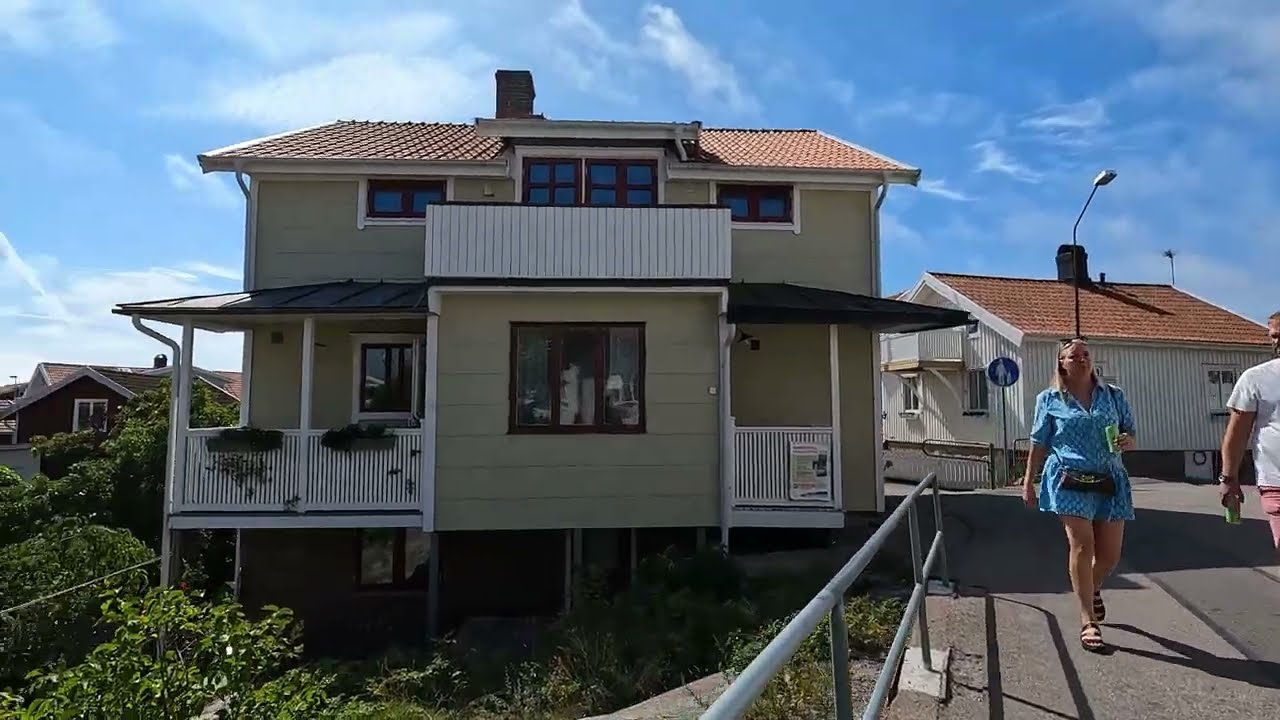 Sweden Smögen Walk around fine day