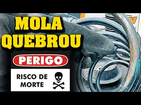 Vídeo: Você pode dirigir com uma mola quebrada?