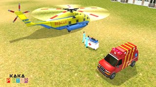 helikopter pemadam kebakaran 🔥 Fire Helicopter Rescue Simulator screenshot 1