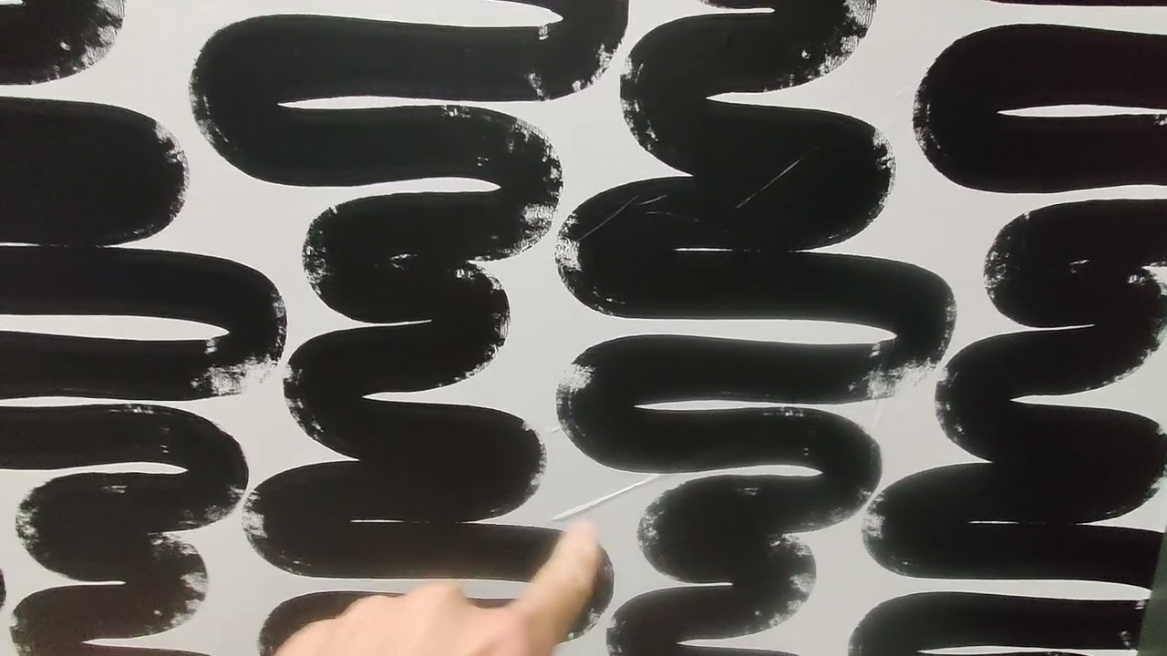 Transform Your Space: Tempaper xBobby Berk White & Black Wiggle Room Peel and Stick Wallpaper Review