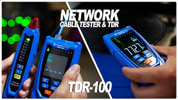 Jonard Tools Network Cable Tester and TDR (TDR-100) Product Video